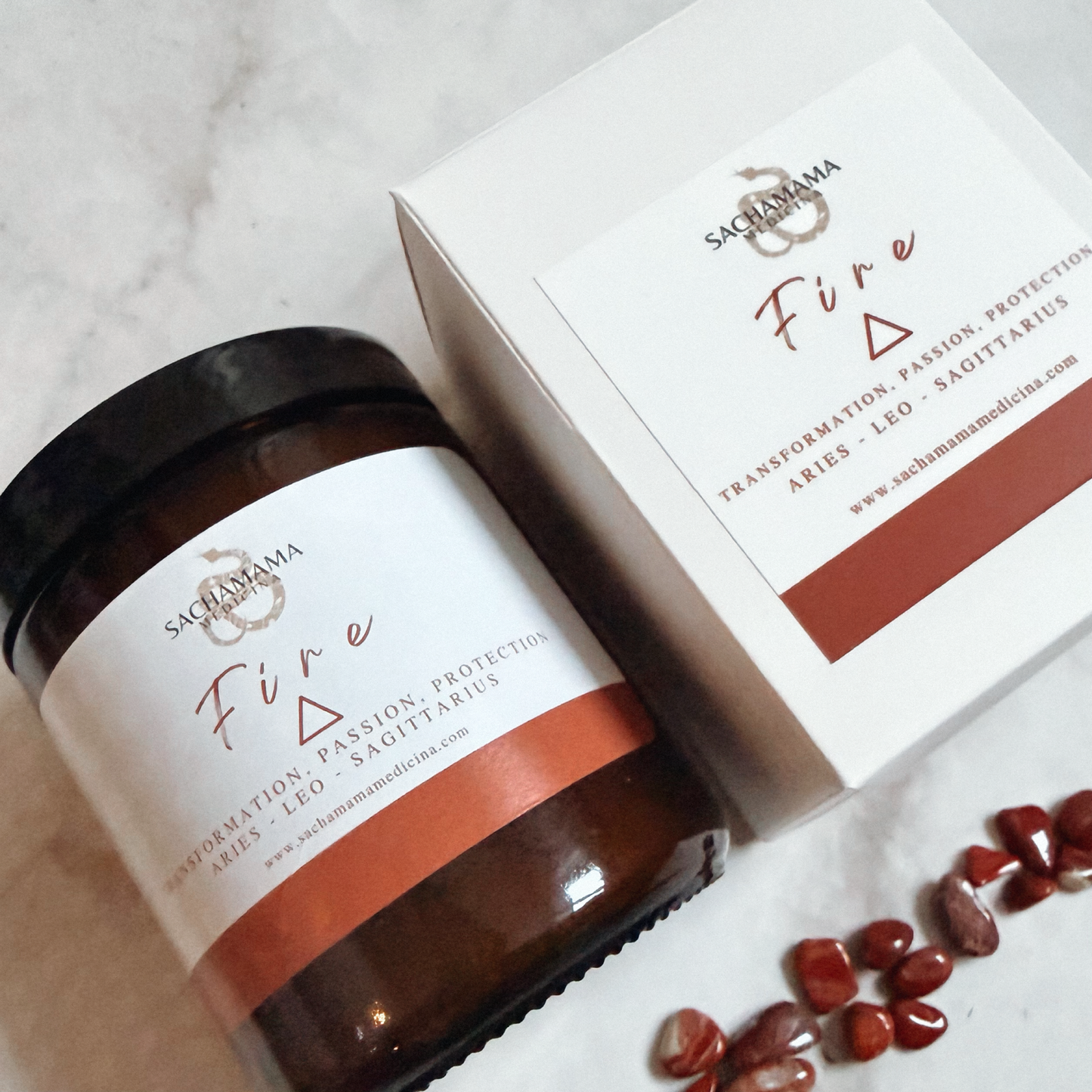 Fire Sacred Elements Soy Candle