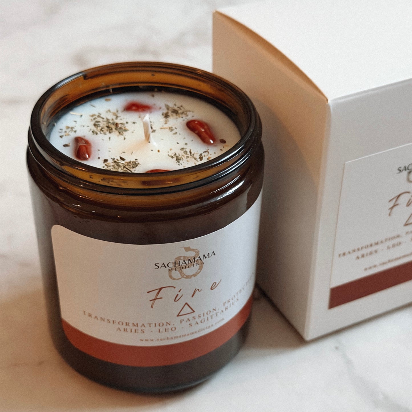 Fire Sacred Elements Soy Candle